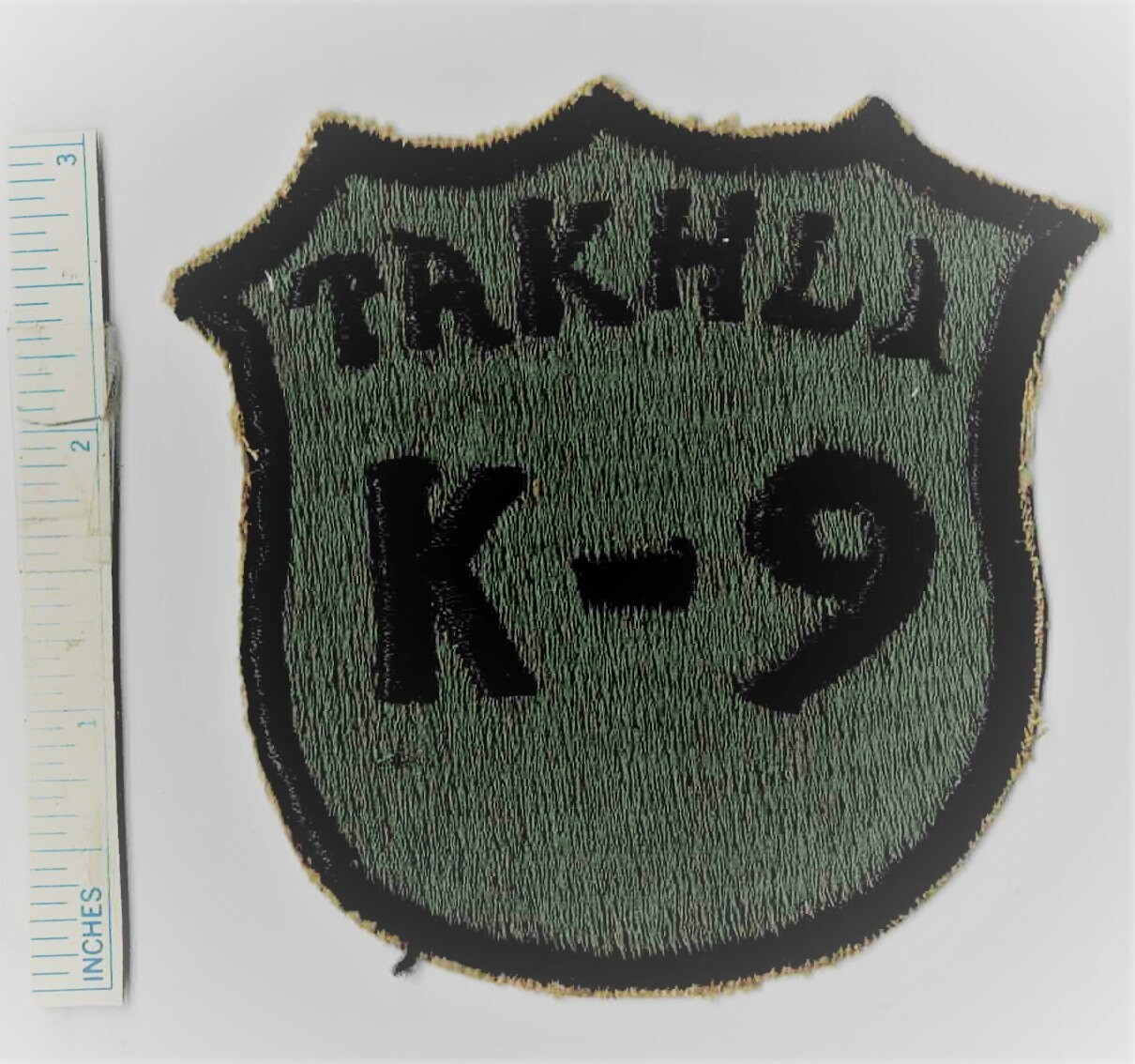Vietnam War K-9 DOG Unit Royal Thai Air Force Base Combat Tracker Thailand Patch