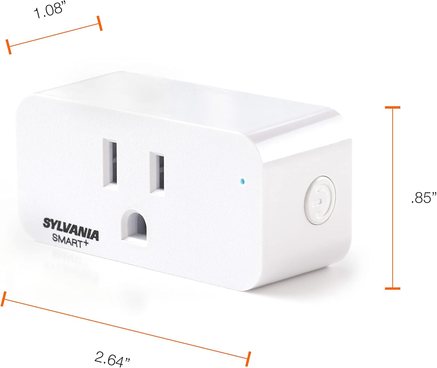 Sylvania Smart Plug WiFi Outlet 4 Pack Alexa Google Timer No Hub Required