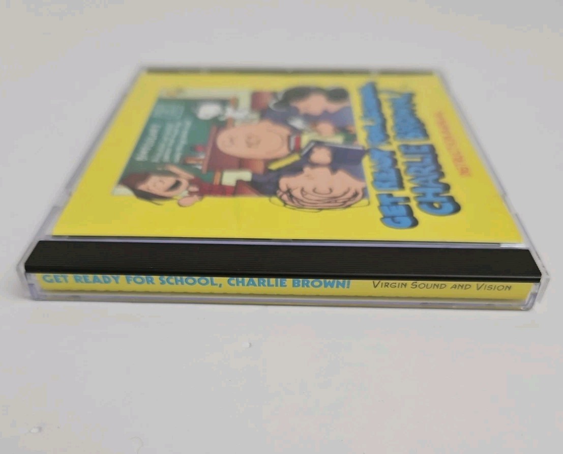 Get Ready For School Charlie Brown PC MAC CD Learn Spelling Reading Game Snoopy