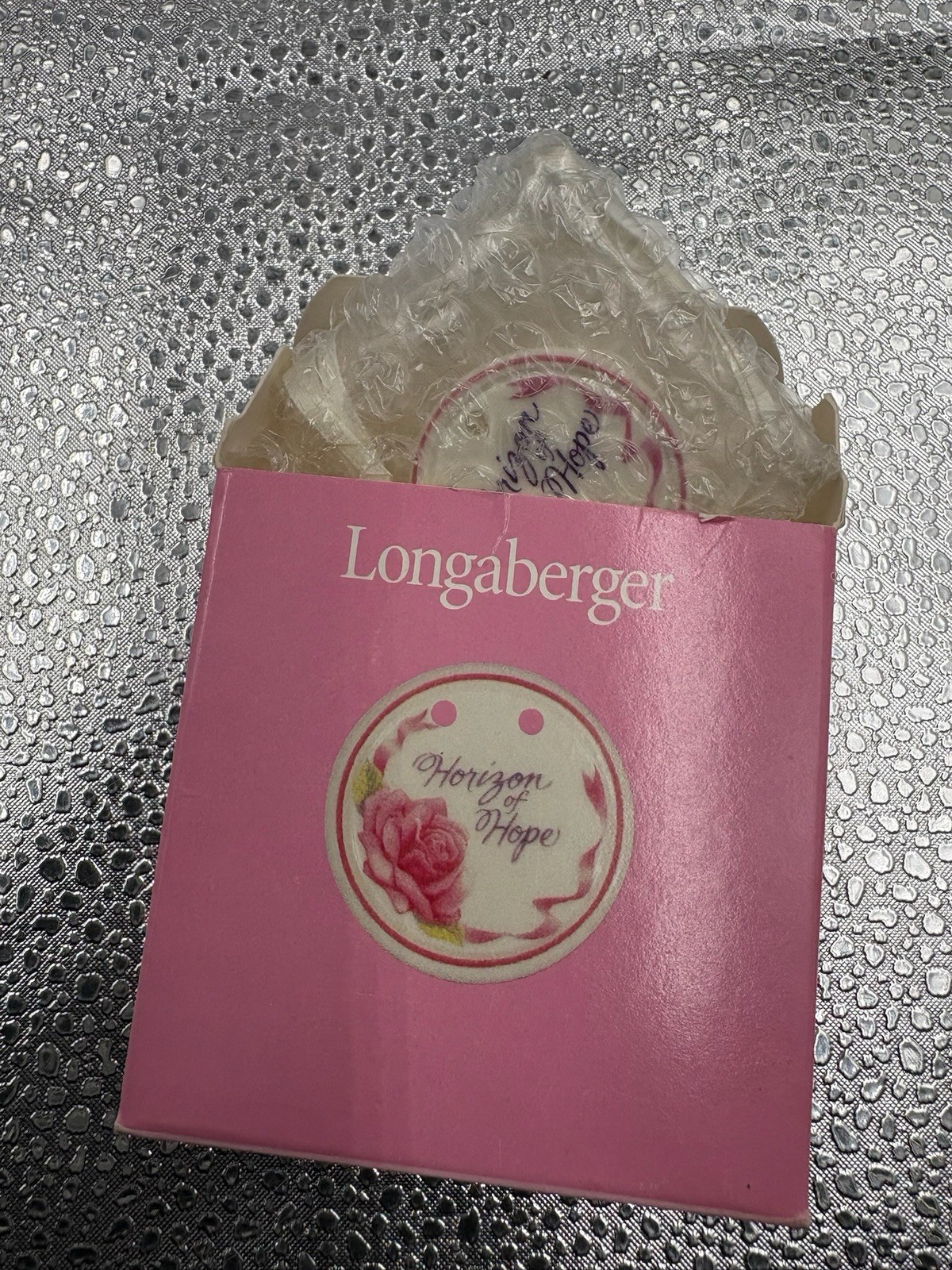 Longaberger Tie-On Horizon Of Hope 1998