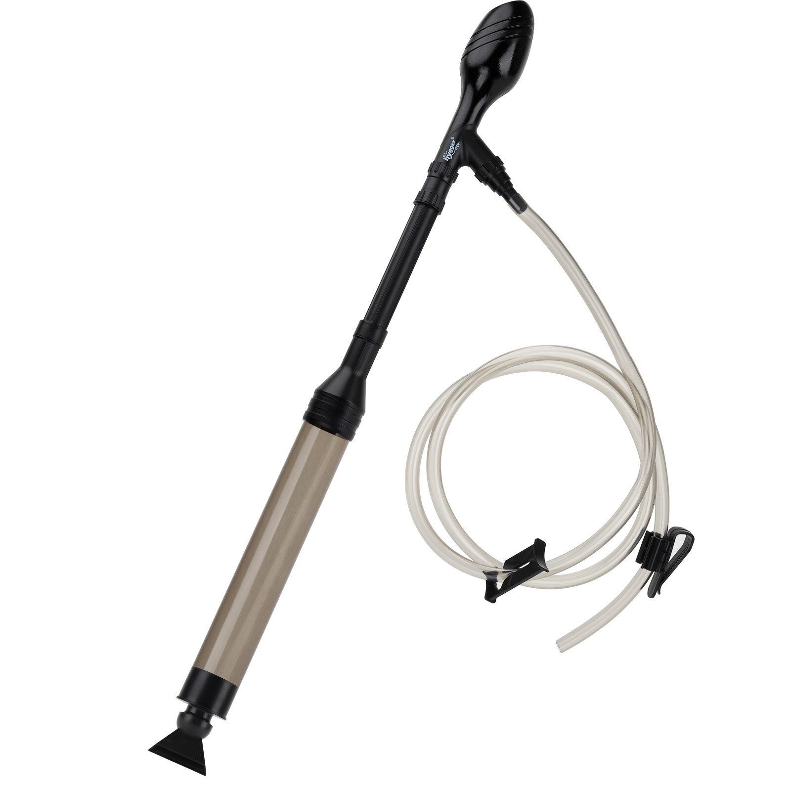 hygger Aquarium Clean Vacuum Water Change Gravel Cleaner Fish Tank Siphon Pump