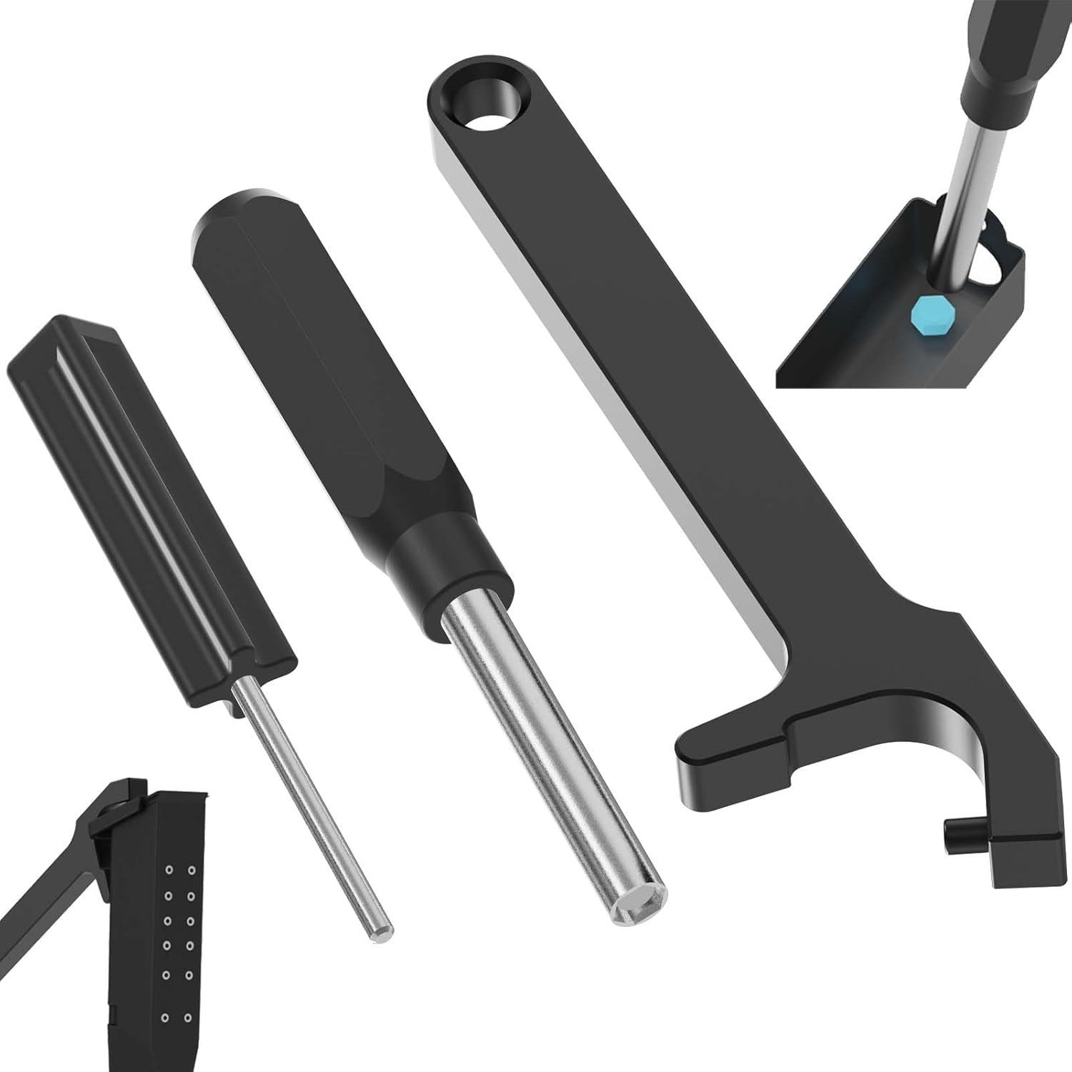 Glock Tool Kit Magazine Disassembly Tool Front Sight Tool Pin Punch 17 19 26 43
