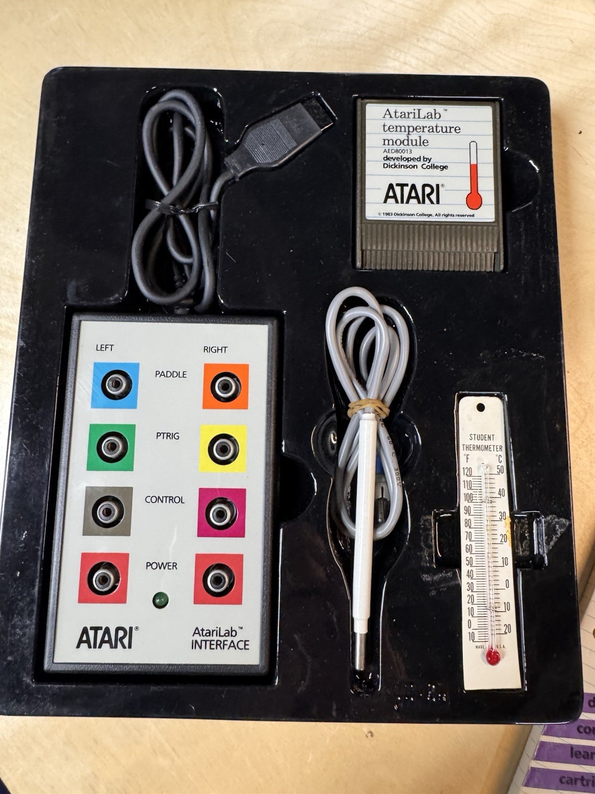 Atarilab Starter Kit Temperature W/Cart - Atari 800/XL/XE