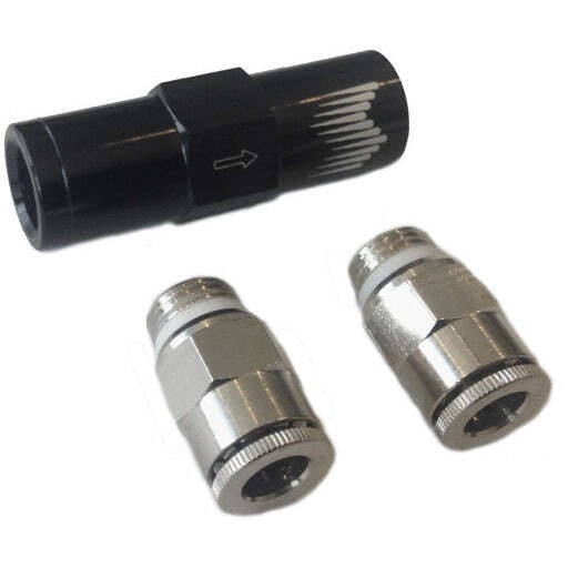 Snow Performance SNO-8CV-QC High Flow Water Check Valve Quick-Connect Fittings