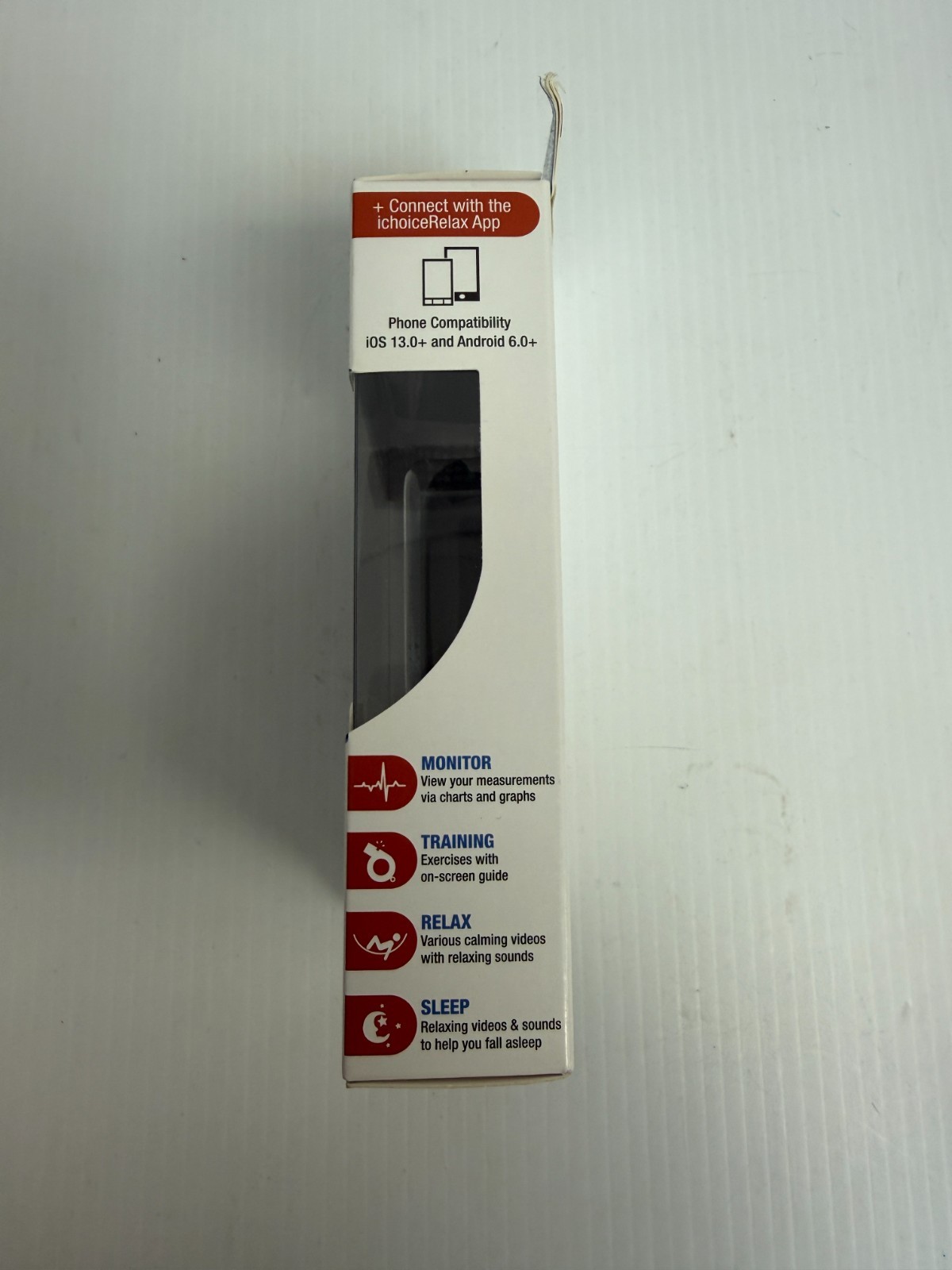 ICHOICE Pulse Oximeter + Relaxation Coach Bluetooth OX200