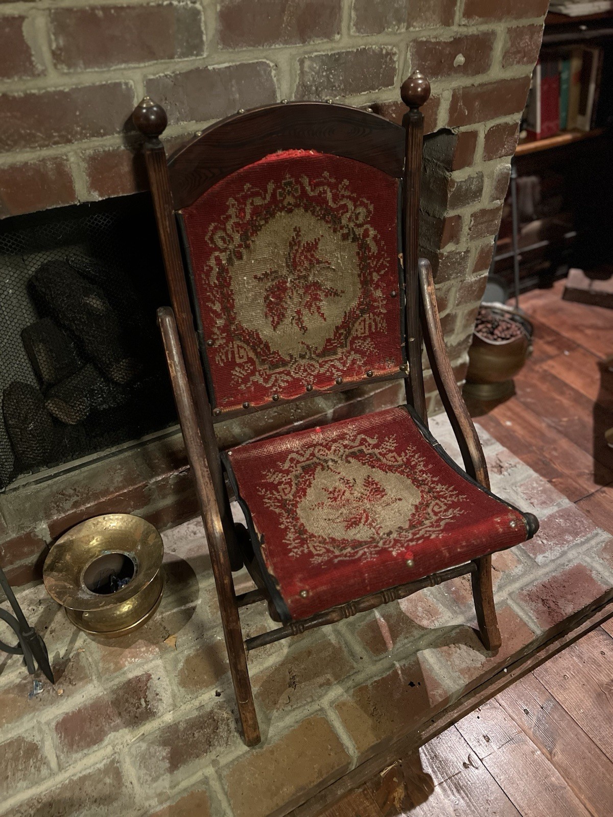 Civil War Era Folding Camp Chair