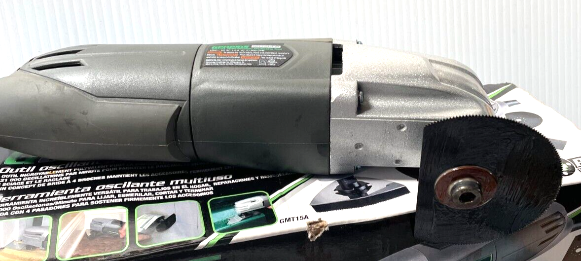 Genesis GMT15A Multi-Purpose Oscillating Tool w/Accessories