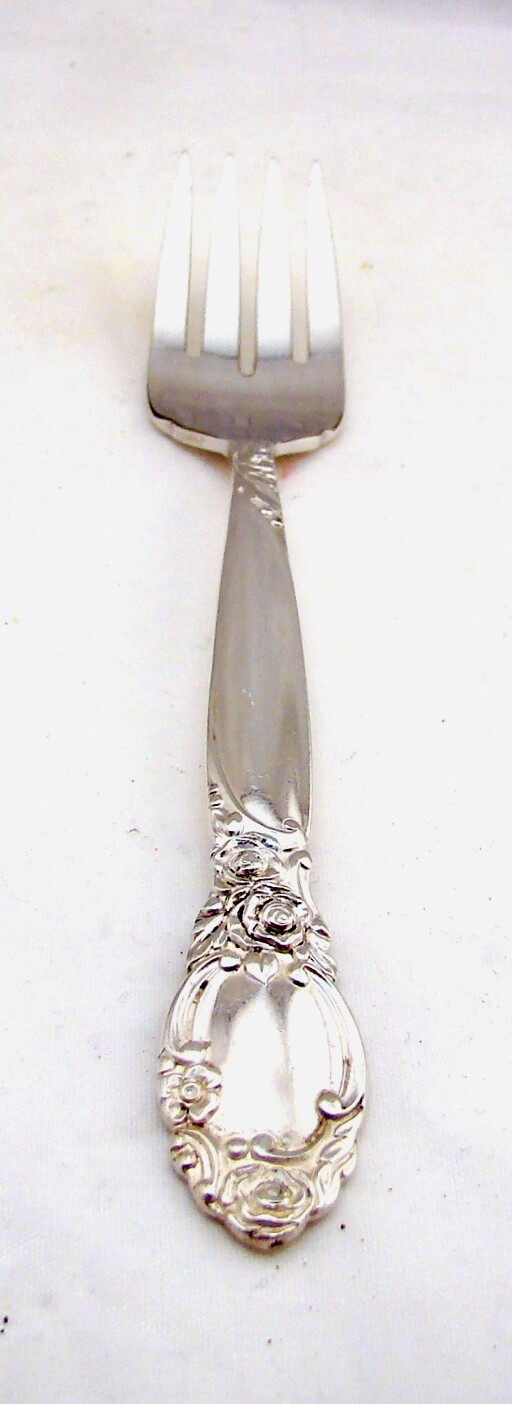 Oneida Community Silverplate 1953 BALLAD/COUNTRY LANE Lot of 4 Salad Forks