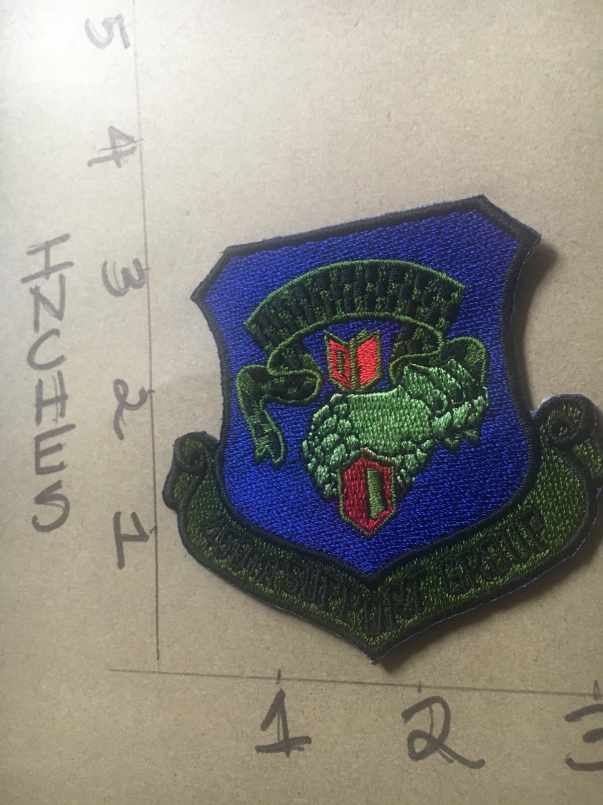 USAF 459th Support Group Squadron subdued patch 5/3/25