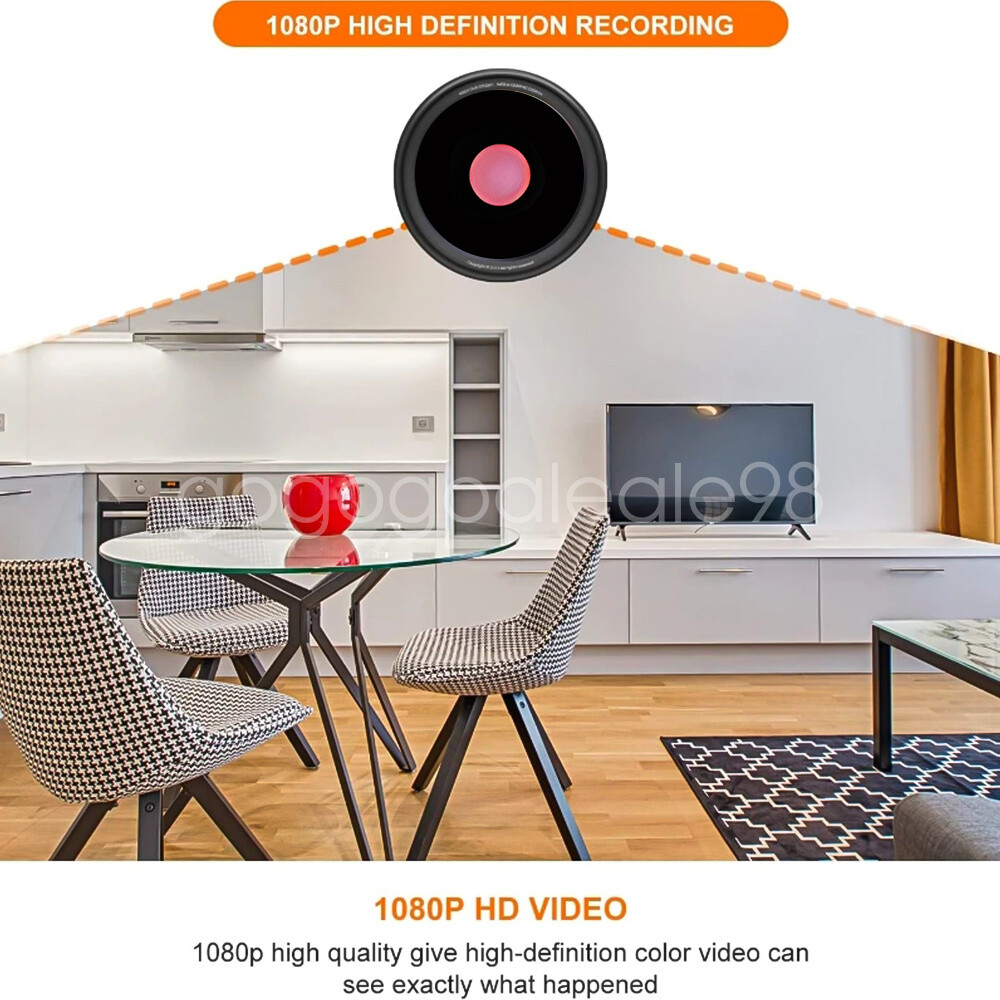 1080P HD Mini DIY WIFI Camera Remote View Video Recoder Home Security Camcorder