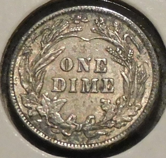 Silver Dime - Barber - 1911 (Sharp grade. See desc.)