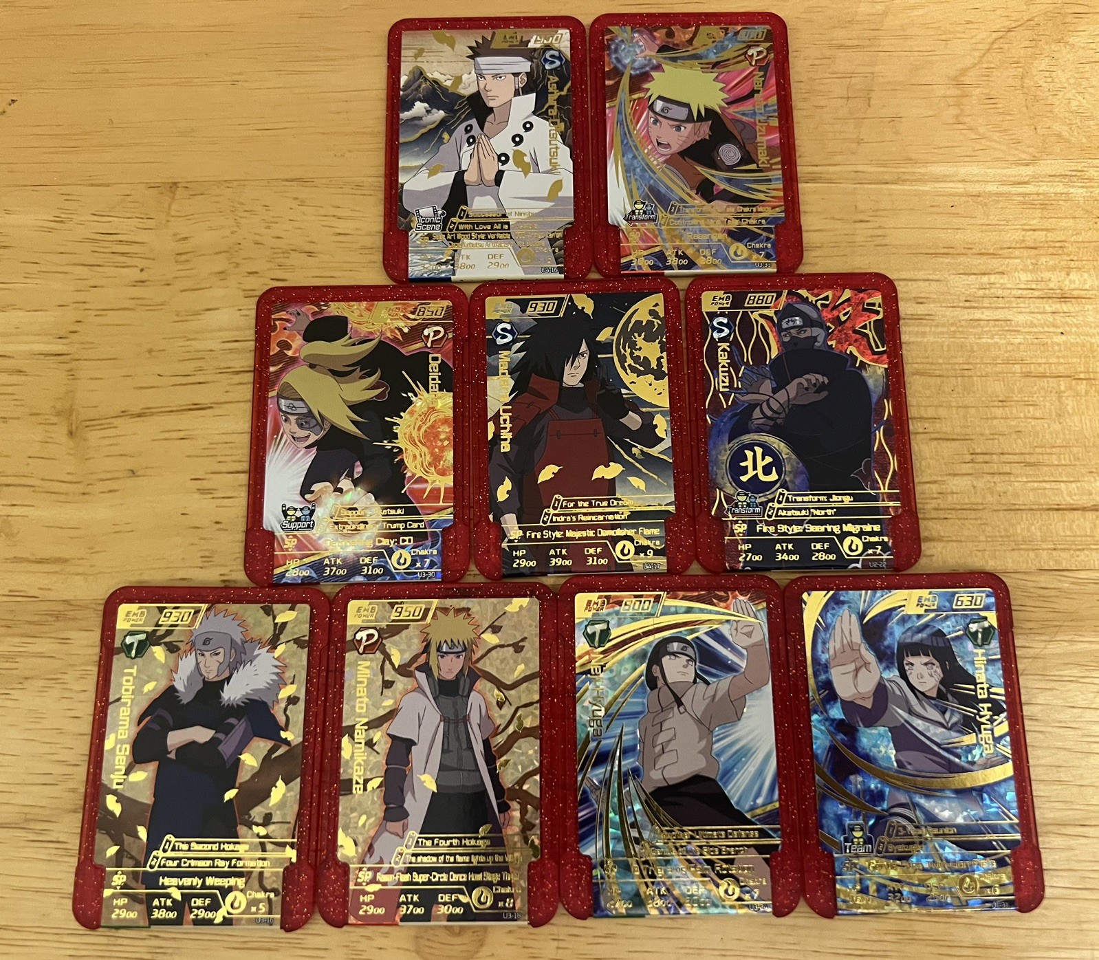 Naruto Emblem Battle - 4 Star rarity Vol 1-4: $8.50 each or DM for bundle offers