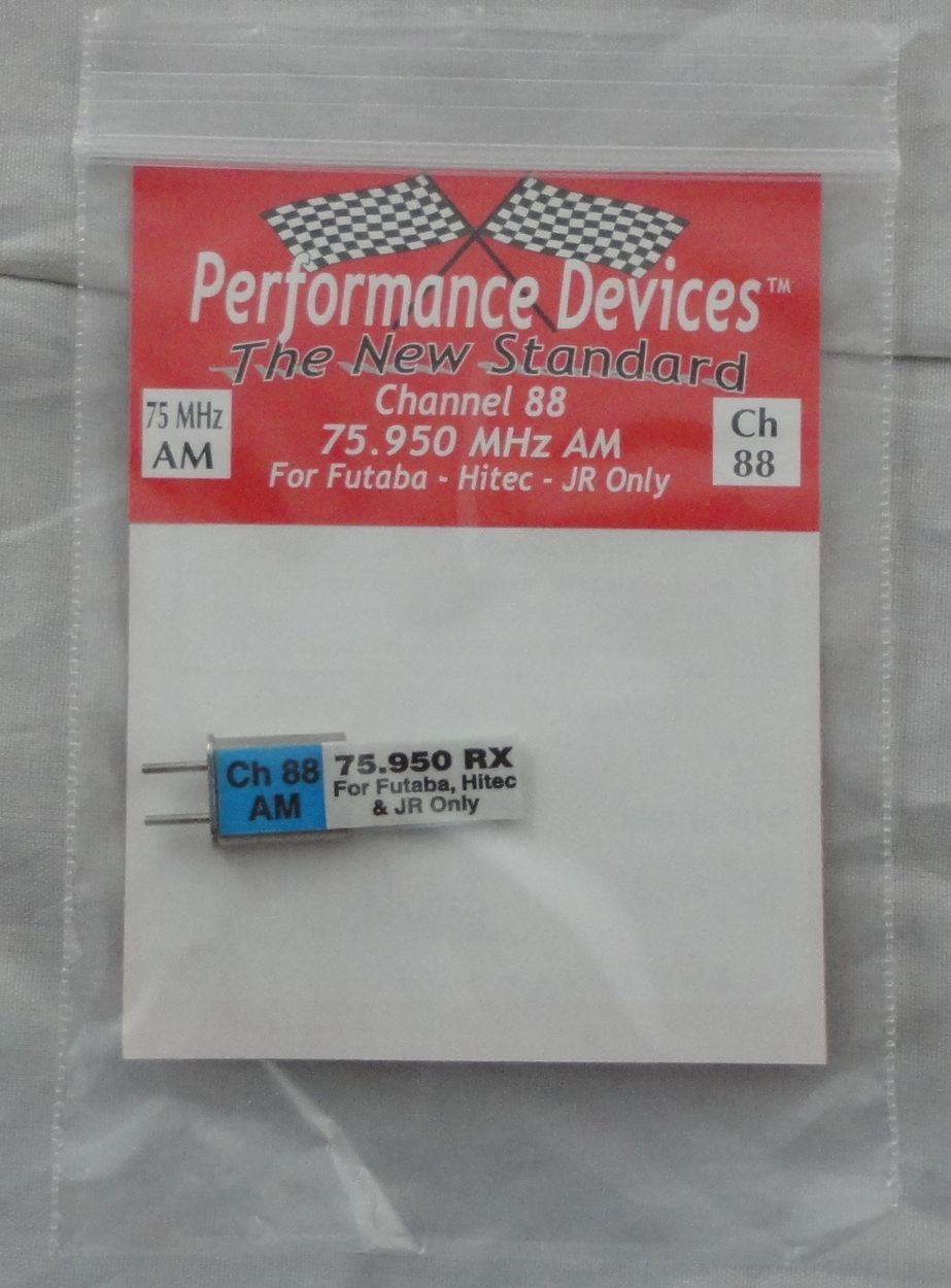 Futaba/Hitec/JR AM 75Mhz Receiver Crystal Channel 88 PDV1000088 75.950