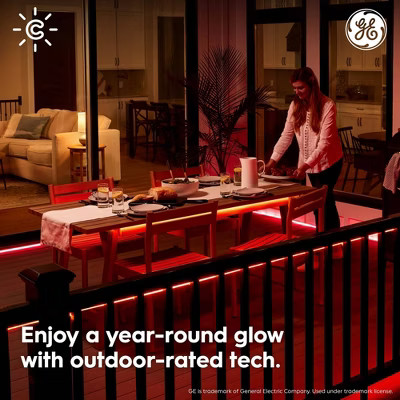 GE Cync Dynamic Effect 16ft Decorative Outdoor Light String