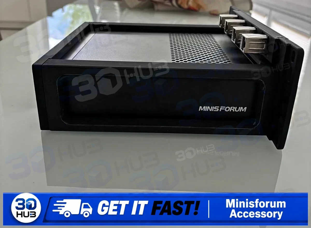 10 Inch 2U Rackmount Enclosure MINISFORUM MS-A2 MS-A1