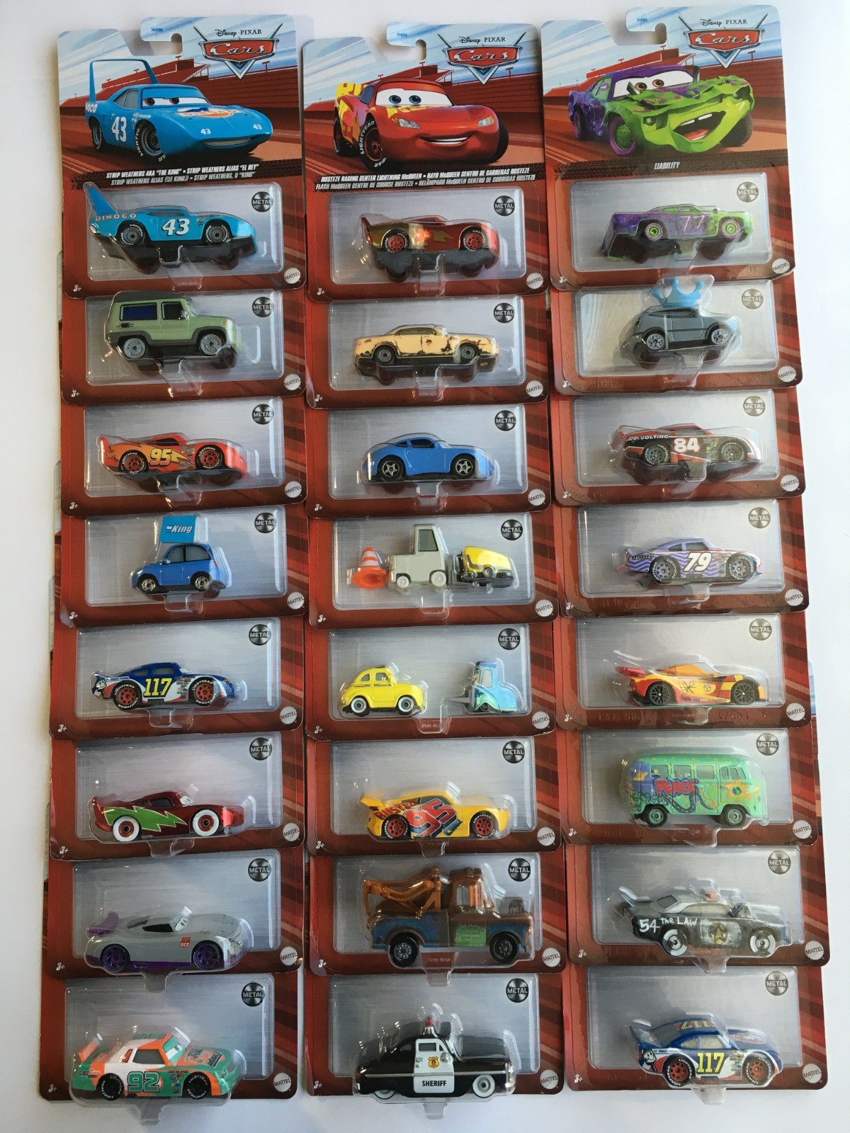 Disney Pixar Cars Diecast 1:55 2022 Cars on the Road **You Pick**