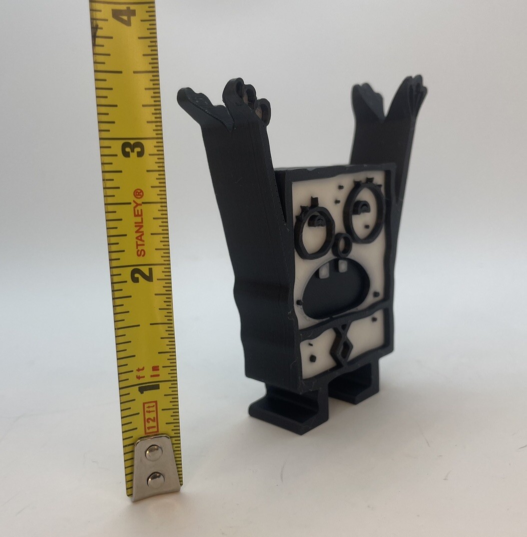 2 Pack Spongebob Doodlebob Doodle bob Magnet Pen/Pencil Holder "Me Hoy Minoy”