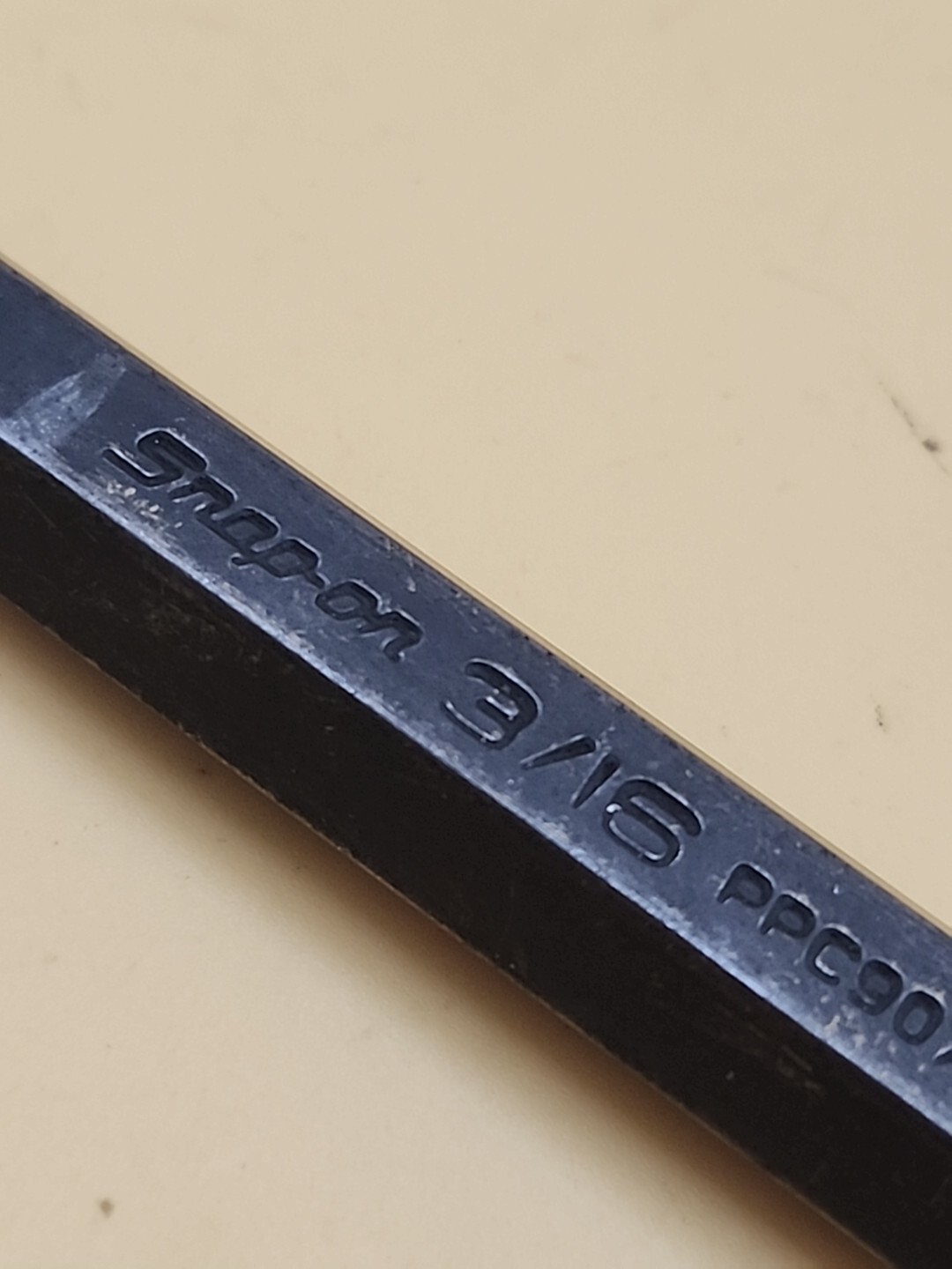 Snap-On Tools 3/16" 9" Length LONG Taper Steel Punch PPC907