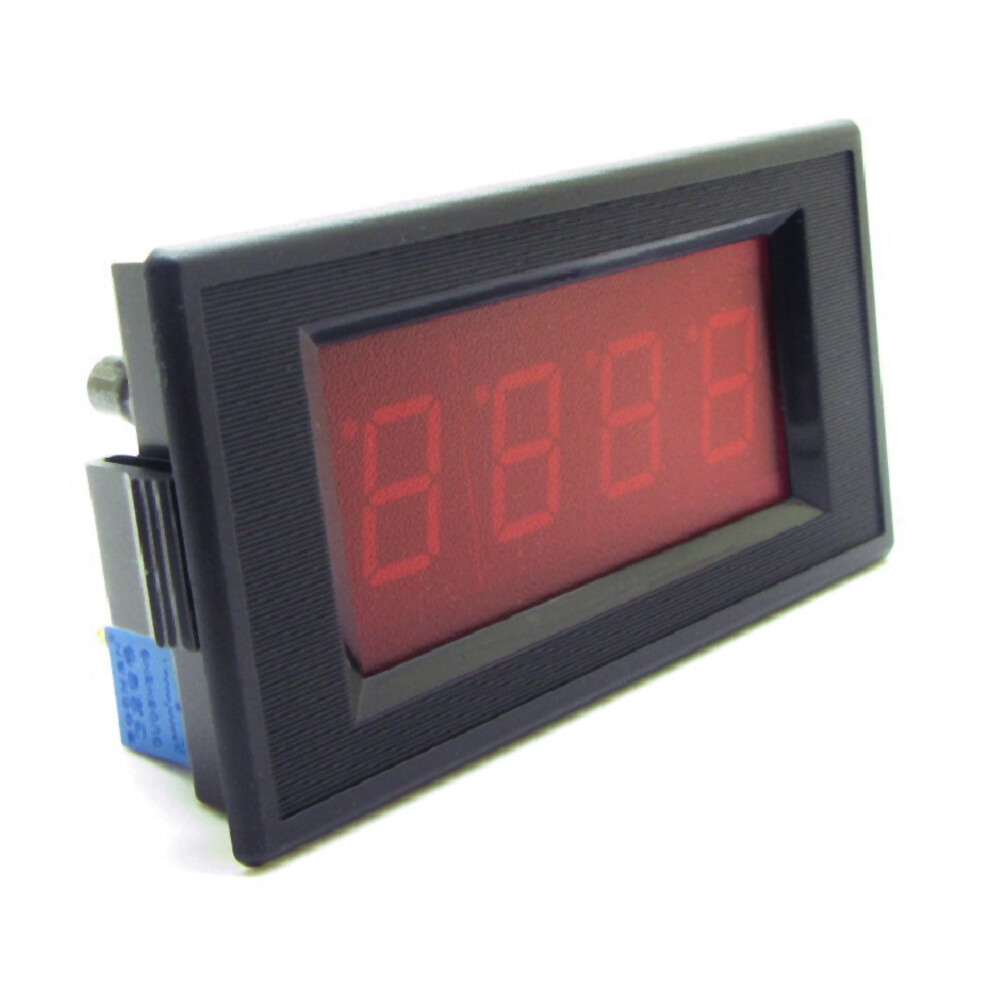 DC 2A Red LED Digital AMP Ammeter Panel Digit Current Meter Tester 0-2A DC