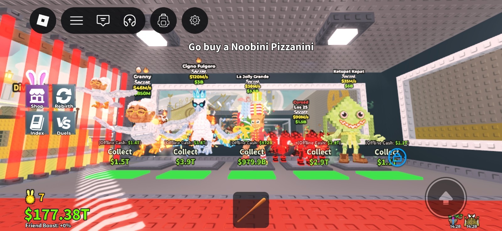 -Steal a brainrot- INSANE BRAINROT BUNDLE INCLUDES ALL BRAINROTS IN PICTURE.