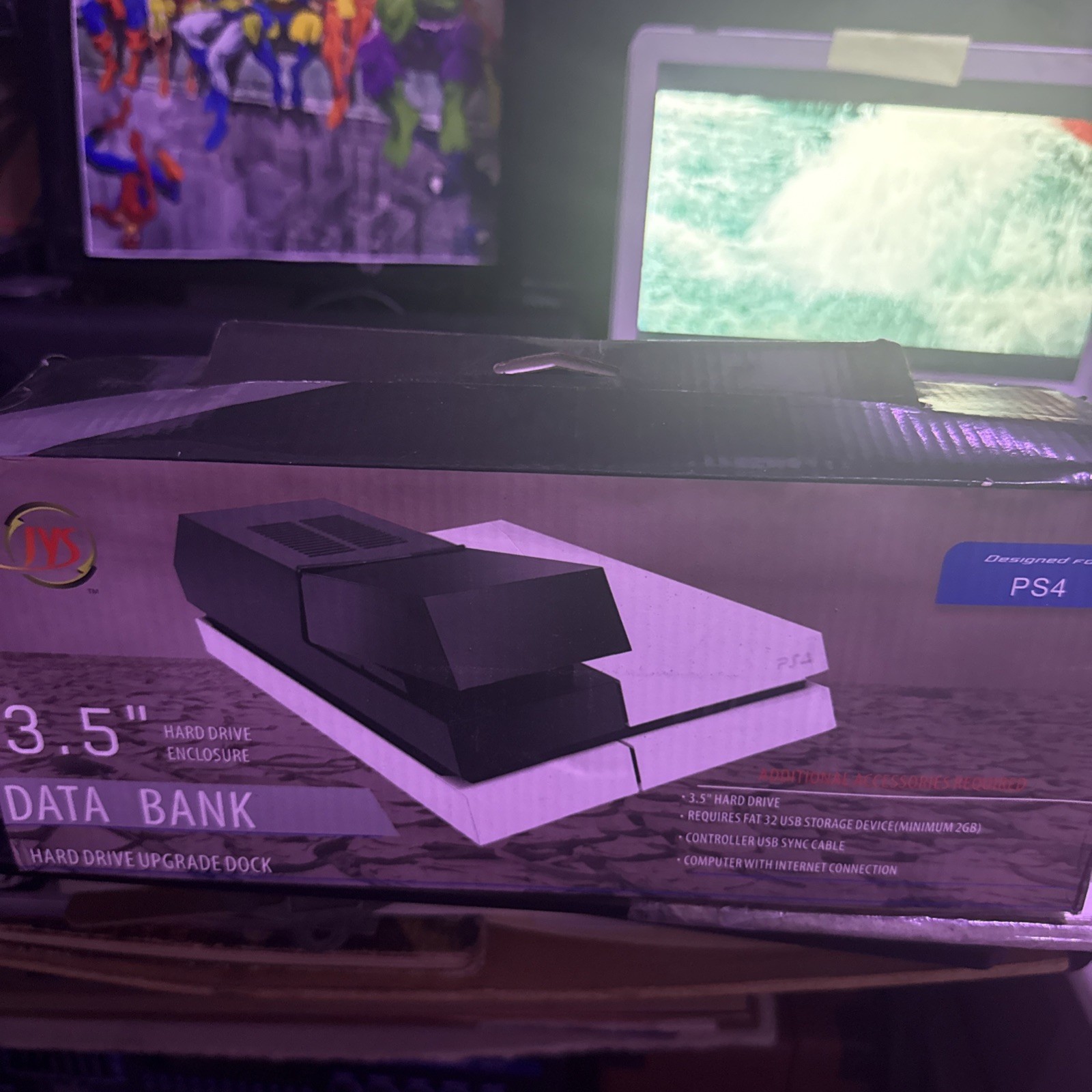 Data Bank 3.5" HDD Enclosure PS4 JYS-P4113
