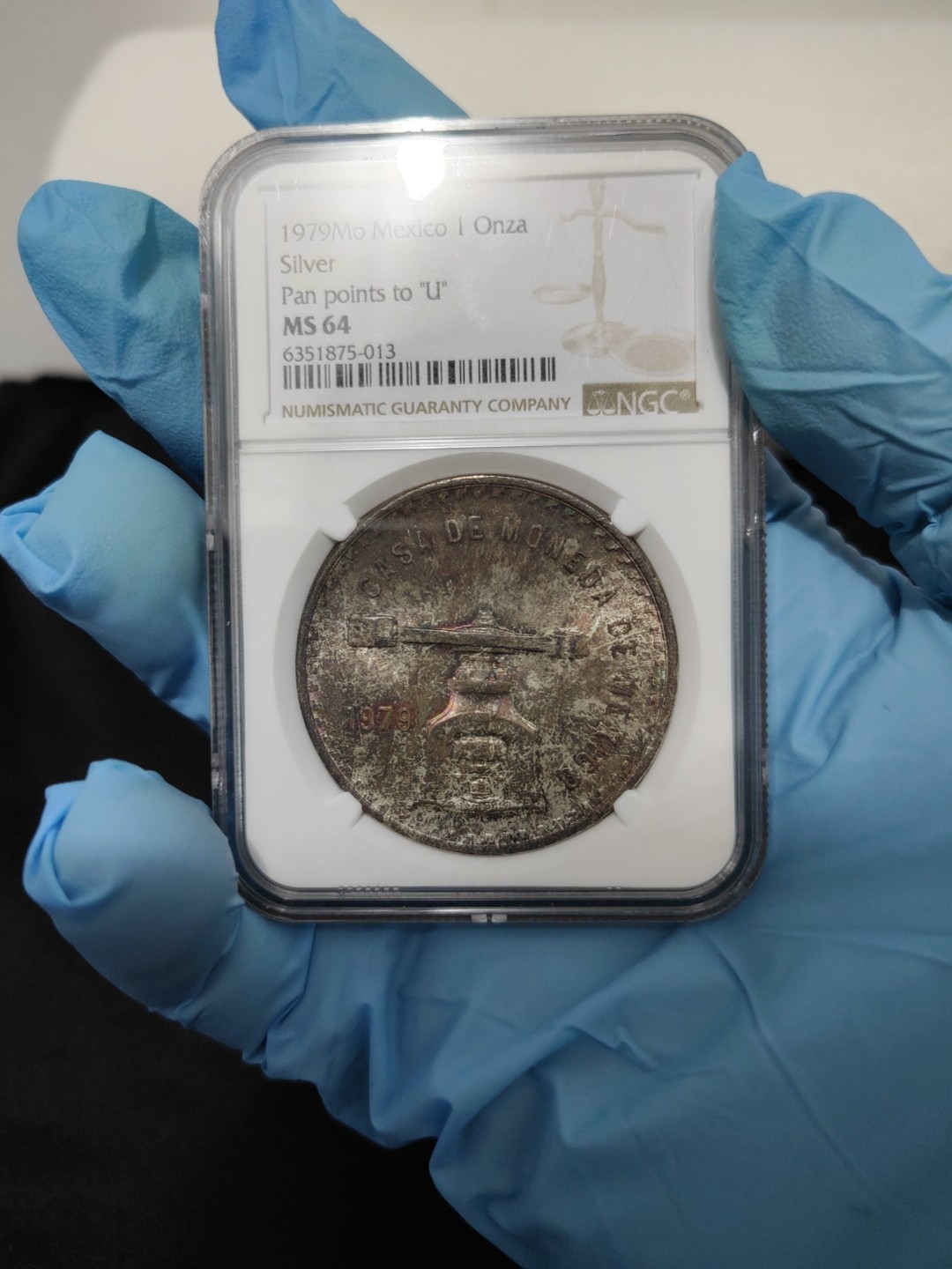1979 1 oz Balance MS64 NGC with Toning