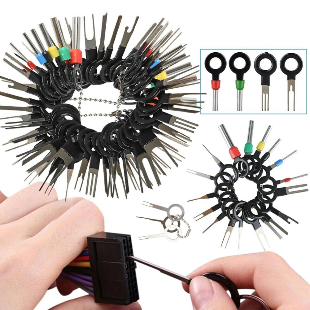 39PCS Wire Terminal Removal Tool Car Electrical Wiring Crimp Connector Pin