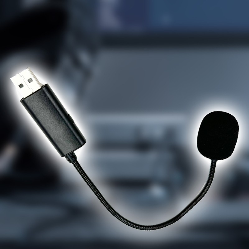 USB Plug Microphone Support All System 9 for Laptop Universal Microphone