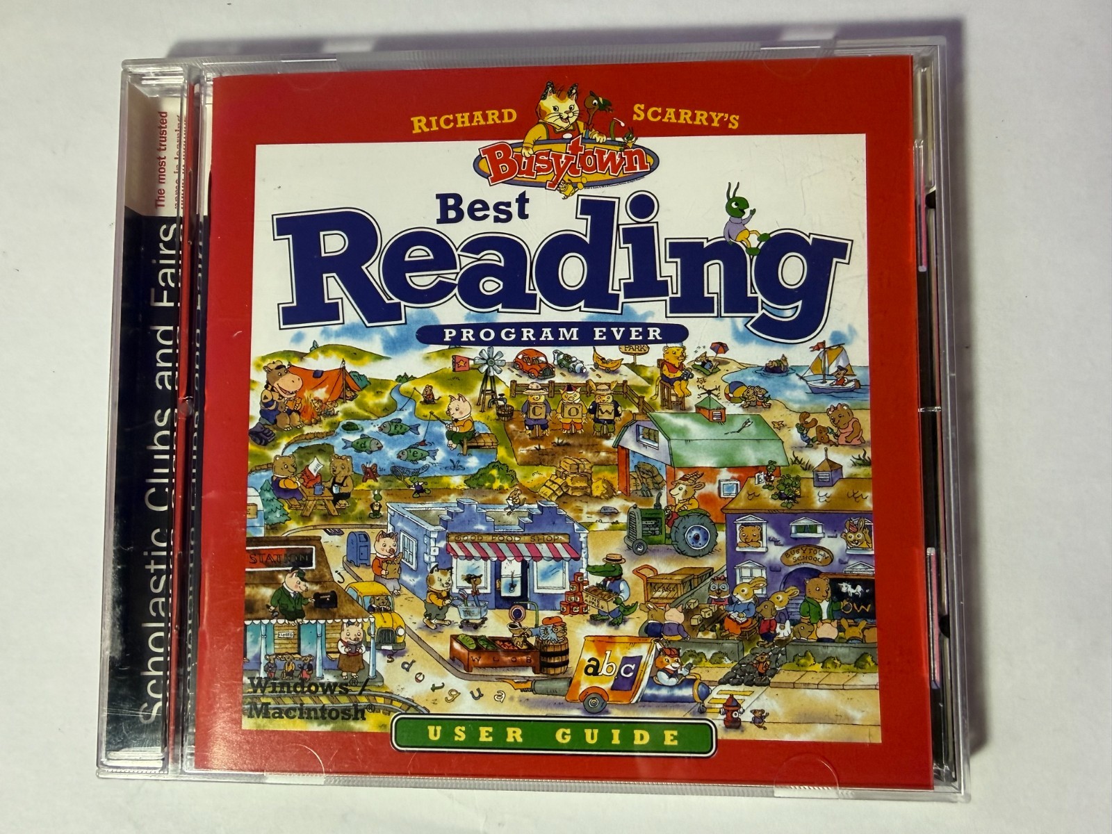 Richard Scarry's Busytown Best Reading Program Ever  - Software CD Users Guide