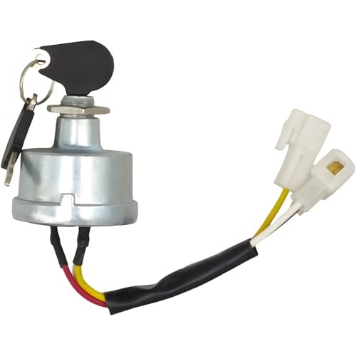 XYZIL Starter Ignition Key Switch 005558982R93 Compatible with Mahindra