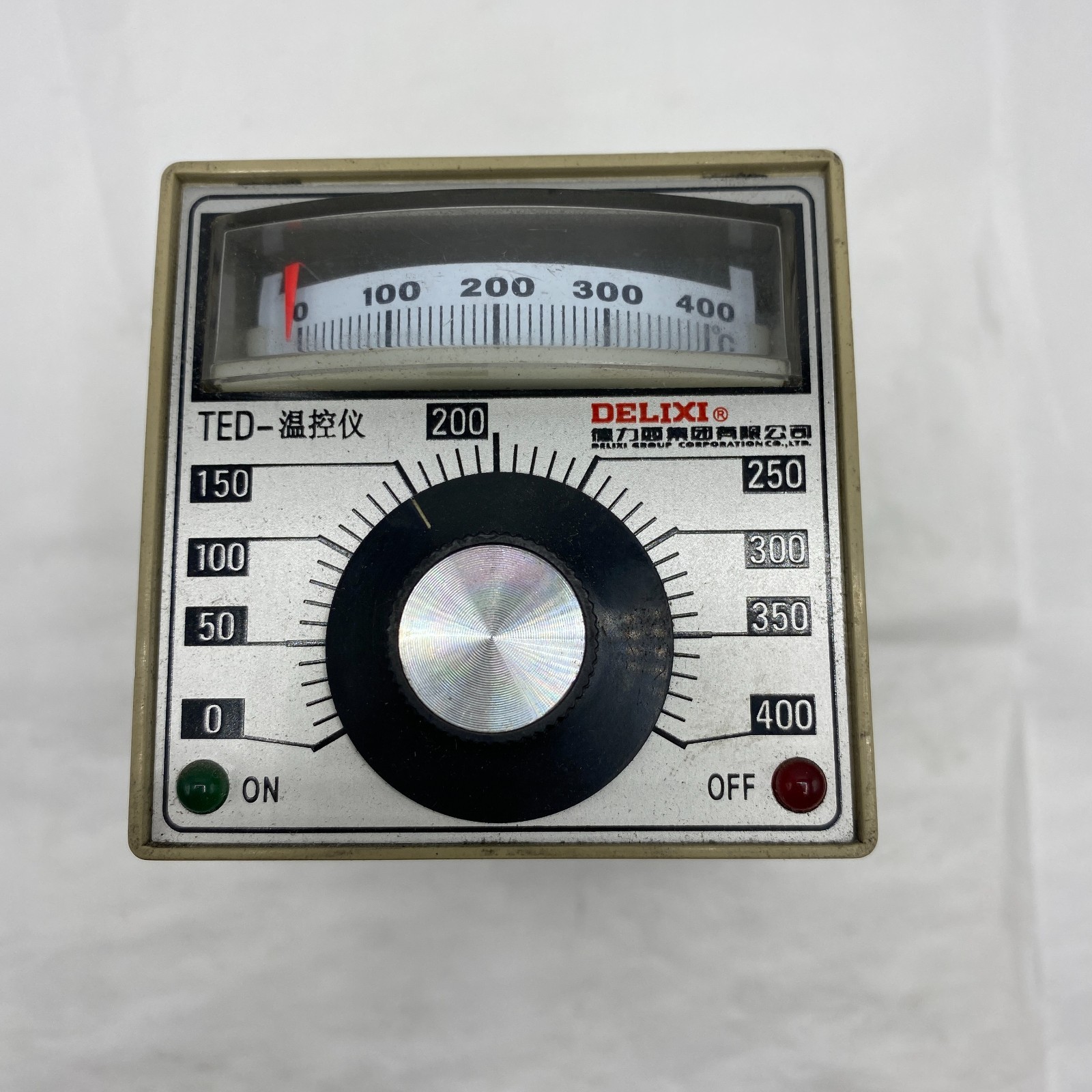 TED-2001 DELIXI Analog Temperature Controller 0-400°C K-Type Thermostat