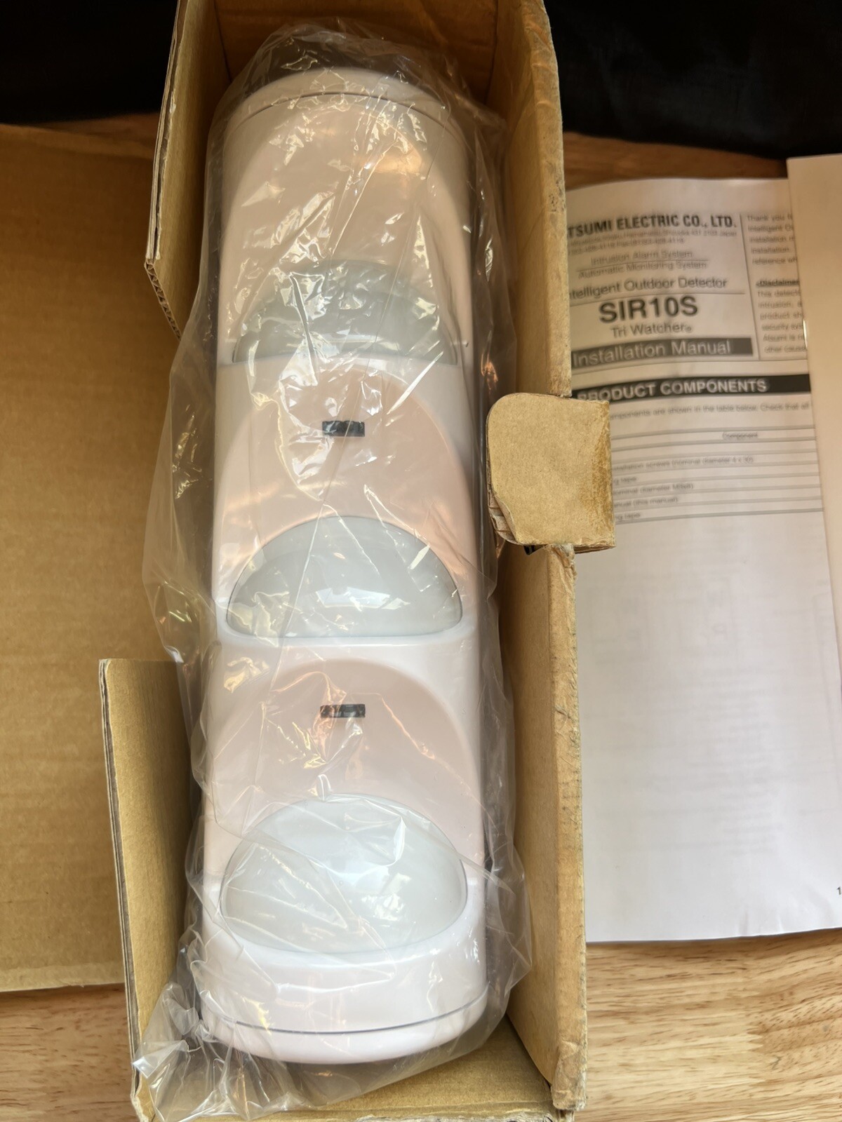 10 PZ SIR10 ATSUMI Outdoor Detector Sensor 3PIR