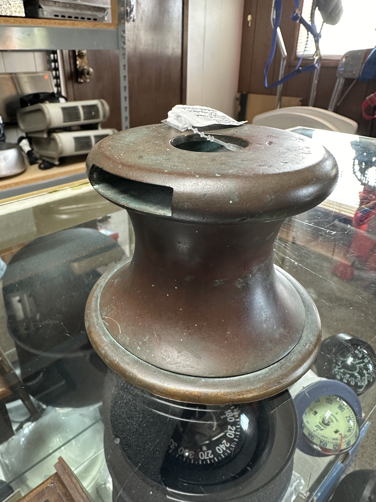 Vintage Bronze Wilcox/Crittenden Sheet Winch