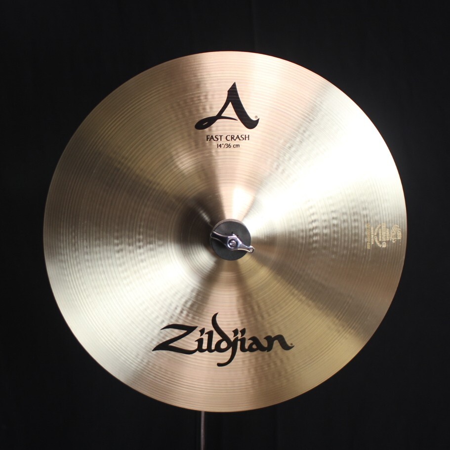 Zildjian 14" A Fast Crash - 728g (video demo)