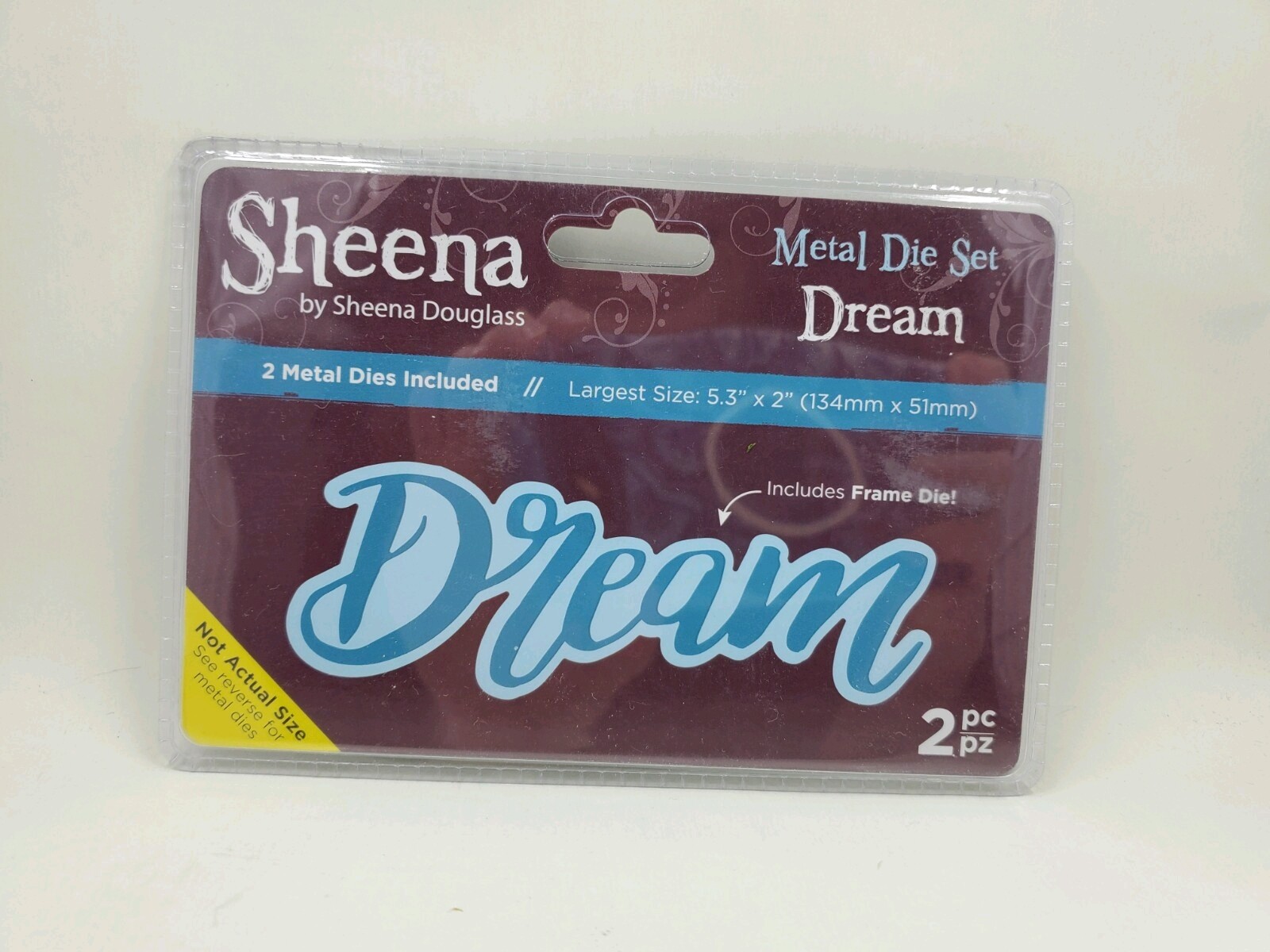 CC2 Crafters Companion Sheena  Douglass Dream 2 piece metal die set