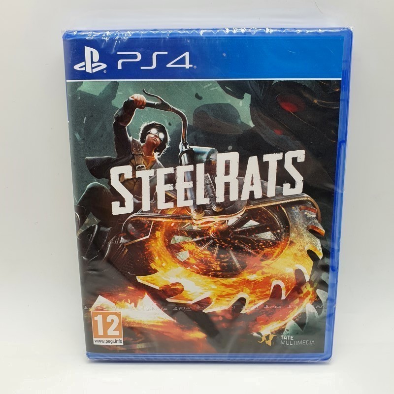 Steel Rats Sony PS4 FR Game In DE-EN-ES-FR-IT-PT-RU New/SEALED Red Art Games Act