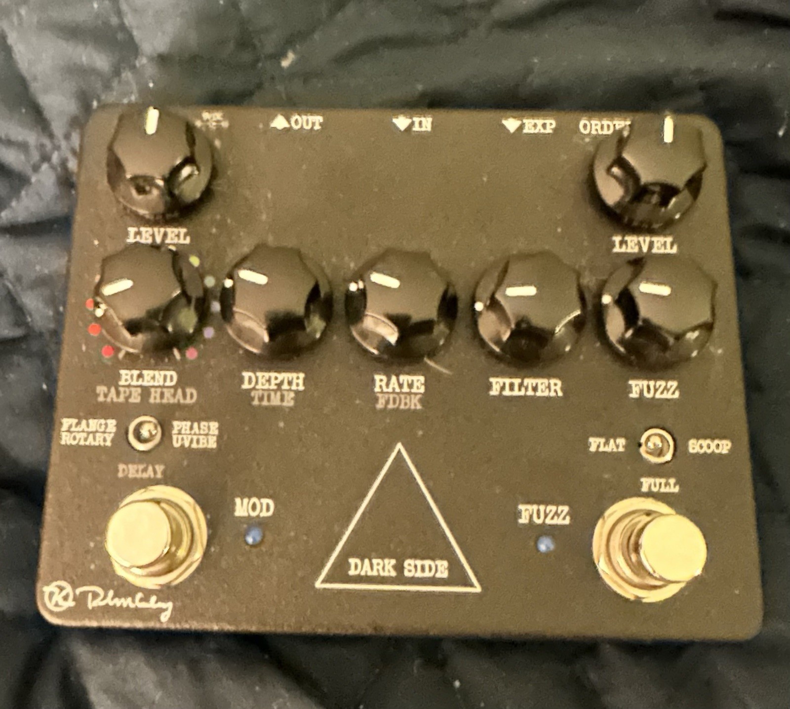Keeley Dark Side Analog Multi-Effects Pedal - Black