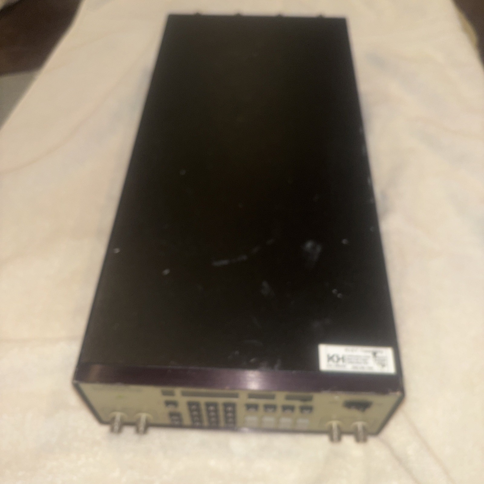 Krohn-Hite Model 3940 Dual Channel Programmable Filter