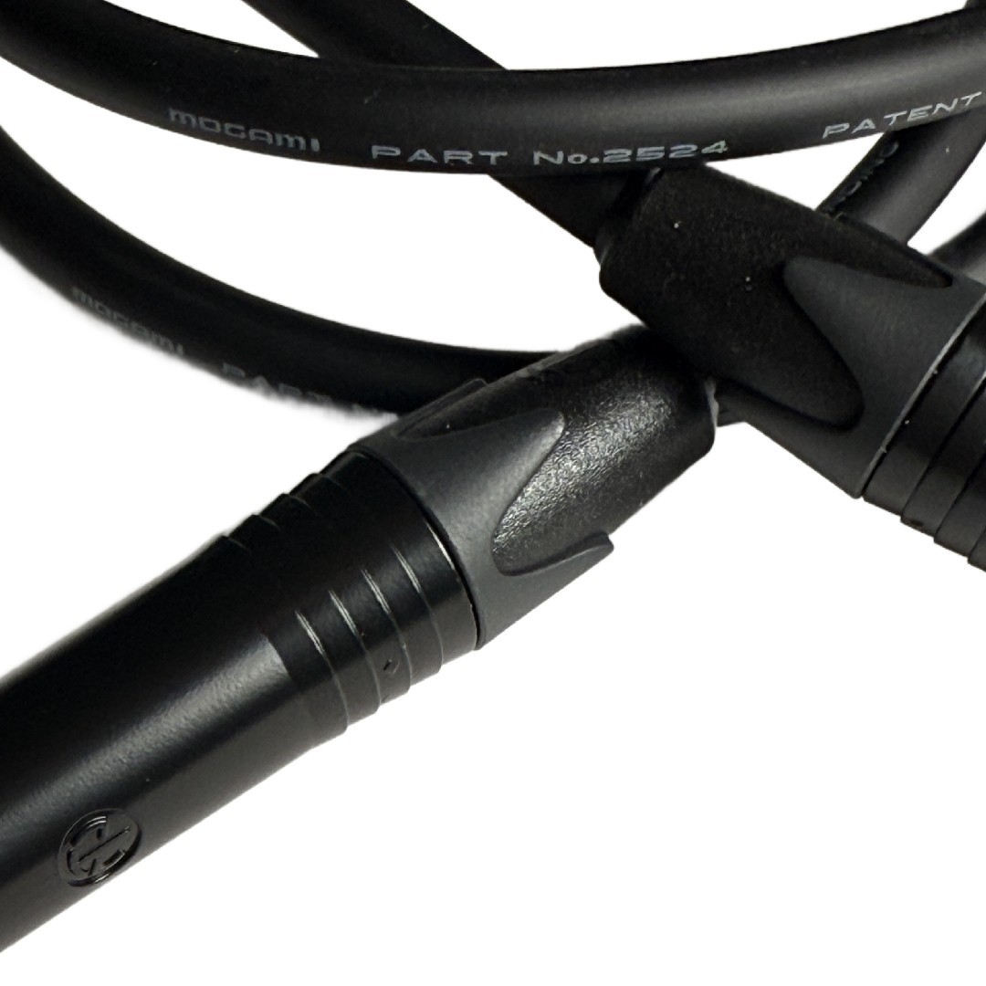Mogami Gold Guitar Cable 1.5 FT – Neutrik NP2X‑B Gold Plugs – Custom Built