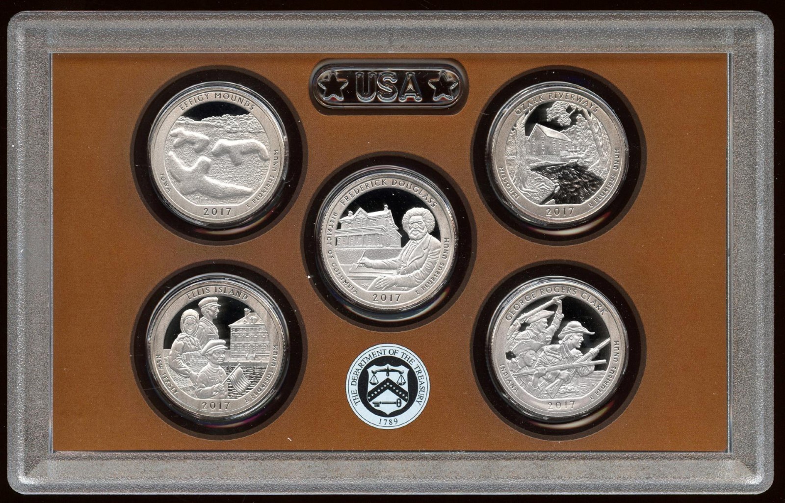 2017-S United States Mint Clad Proof Set OGP COA