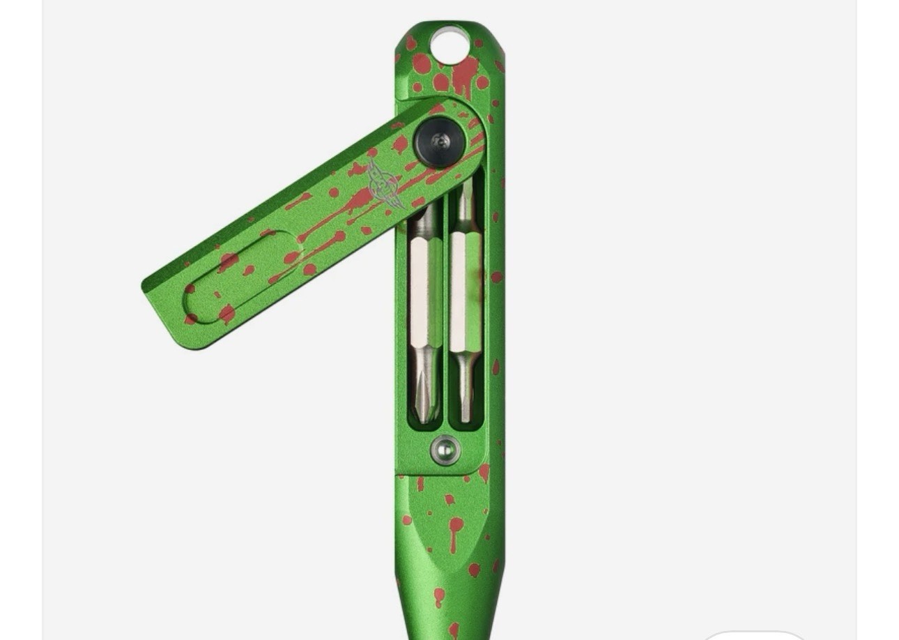 OKNIFE/Olight Otacle D1 Mini Precision Screwdriver Zombie Green.