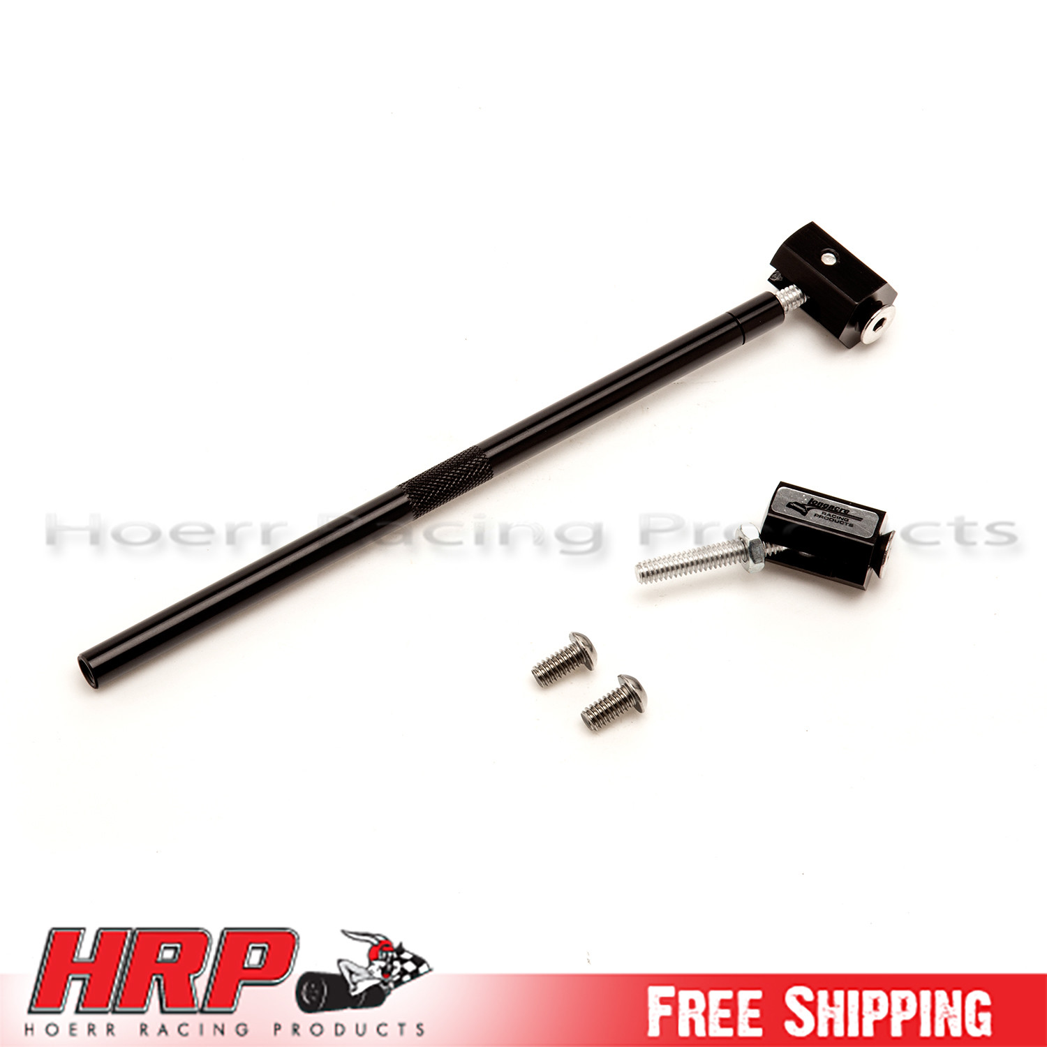 Longacre 23758 Aluminum Support Rods 8" Black
