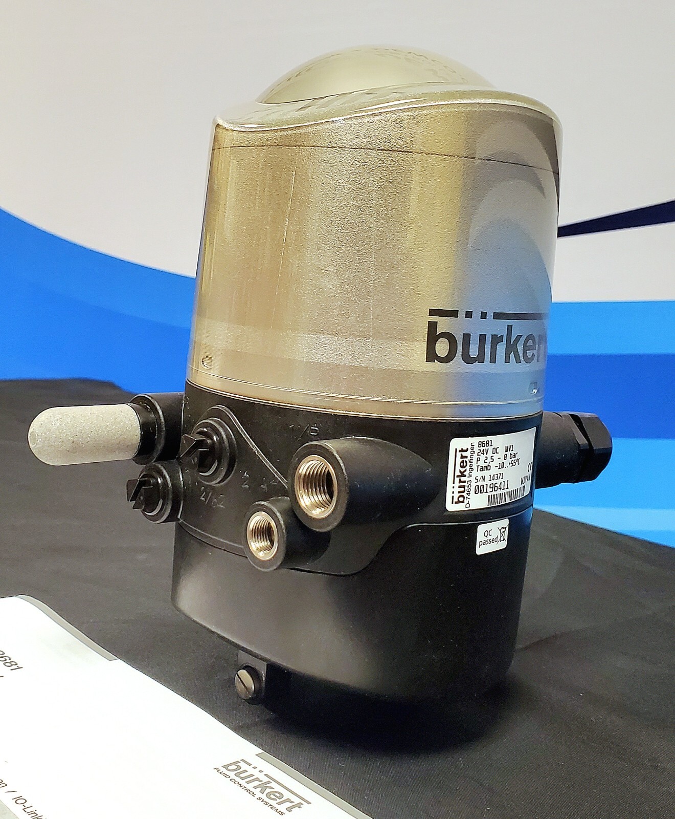 Burkert Control head / Position Indicator - Type 8681 - US Stock: Part# 196411
