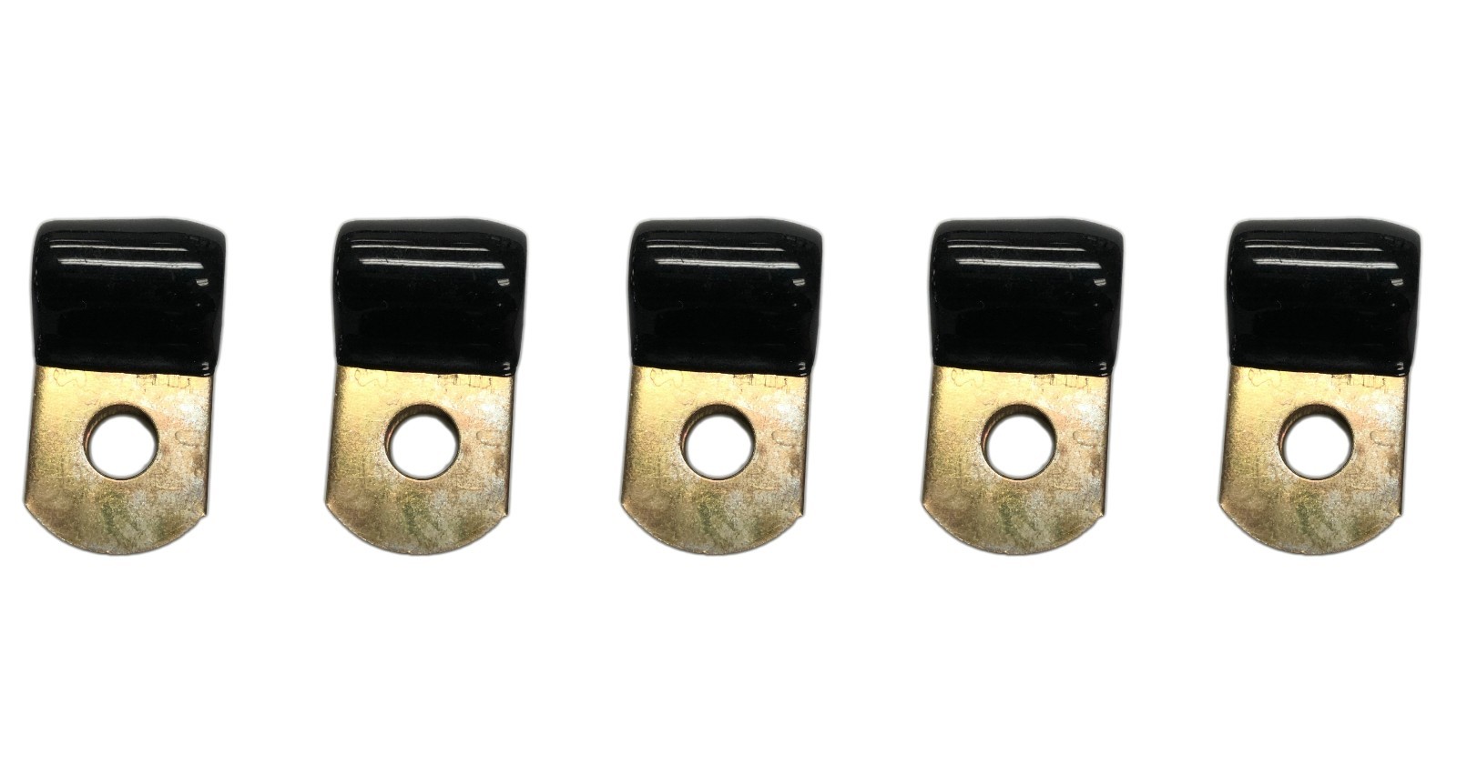 5 pcs Metal with pvc coated Universal R-Type Clip 1/4 " (6.5 mm) Clamp Fasteners