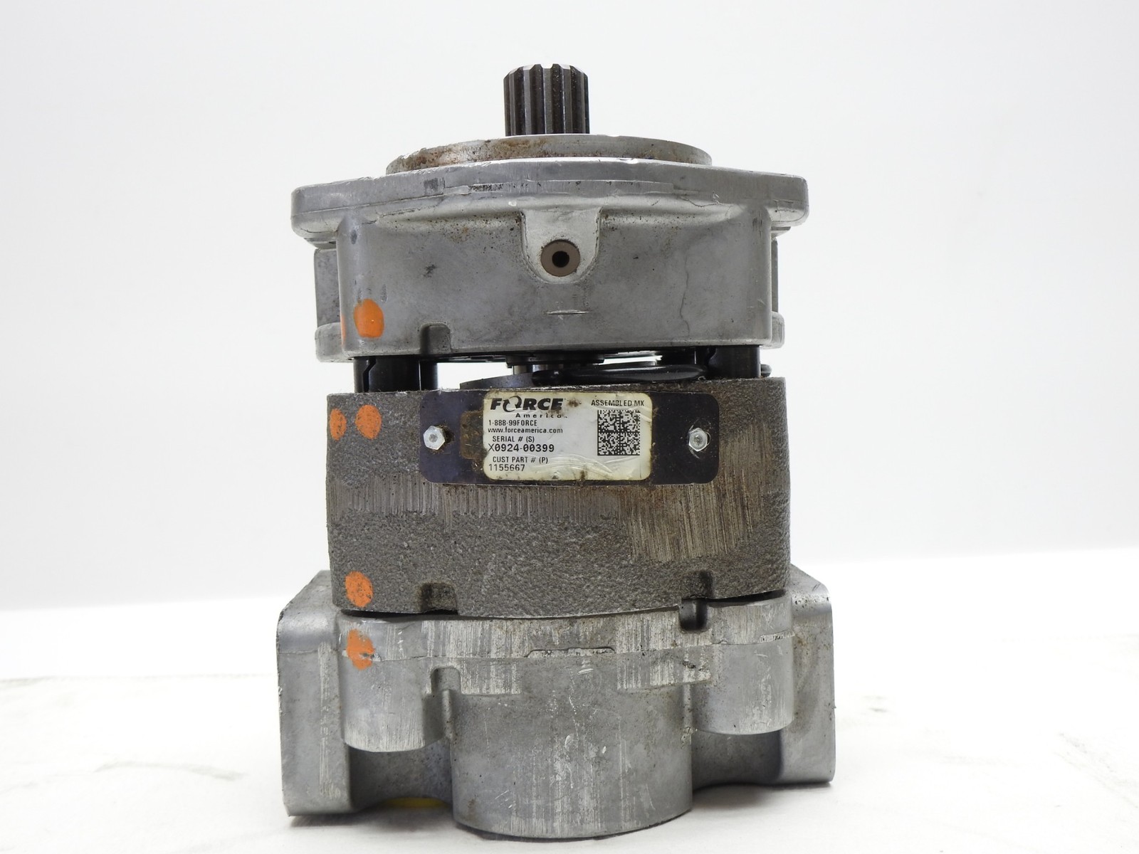 Force Hydraulics 1155667 Hydraulic Pump Motor (2 Bolt, 13T) - AS IS CORE - READ