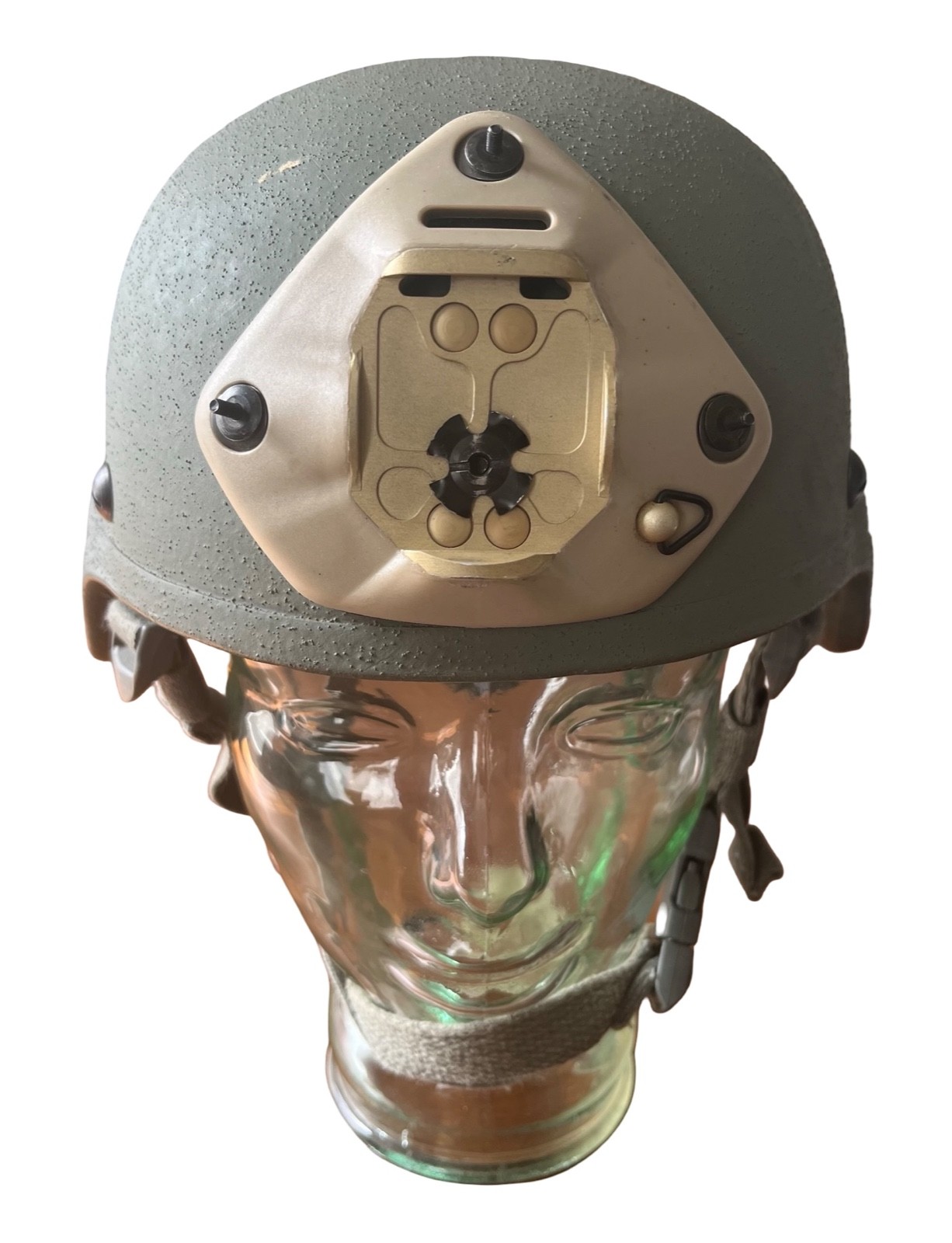 BAE USMC ADVANCED COMBAT HELMET MADE W/ KEVLAR ACH MEDIUM 8470-01-523-0070 USED