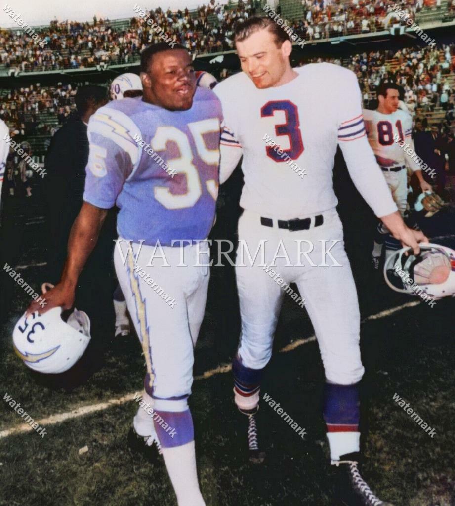 GL22 Pete Gogolak Bills - Travenio Chargers 8x10 11x14 16x20 Colorized Photo