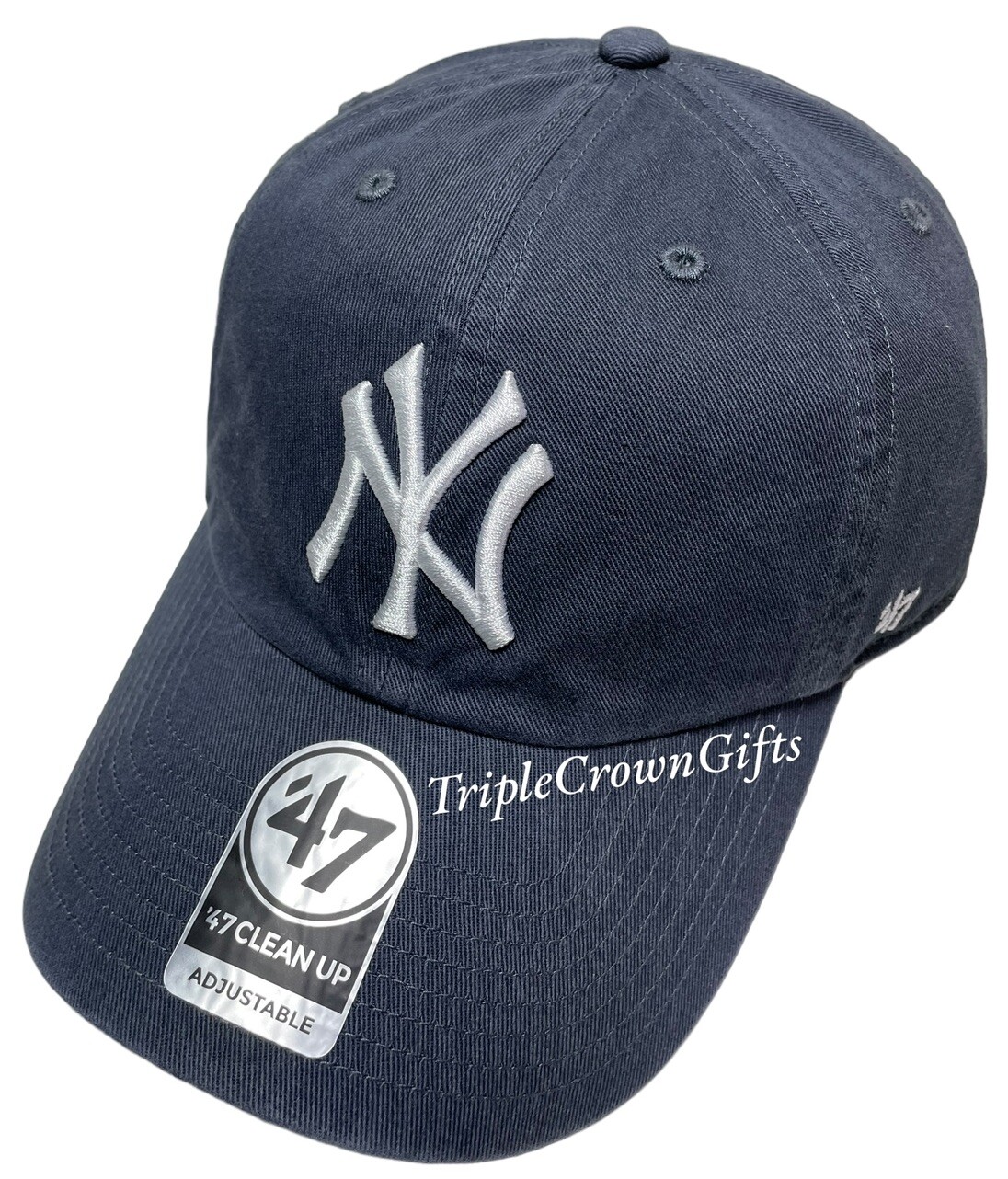 MLB New York Yankees ('47 Brand) Clean Up Hat Adjustable Strap Vintage Navy