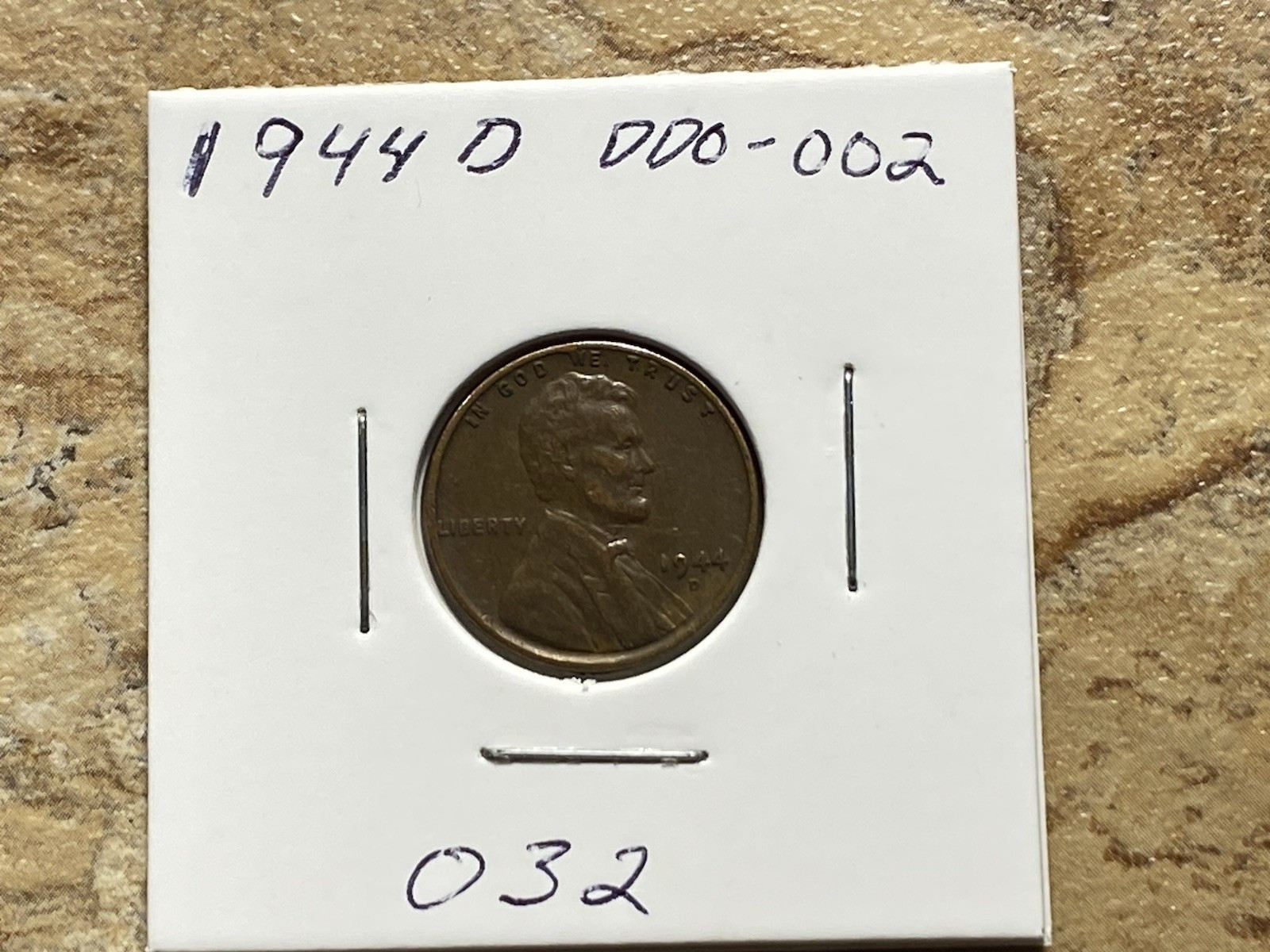 1944 D DDO-002 PLEASE READ DESCRIPTION 032