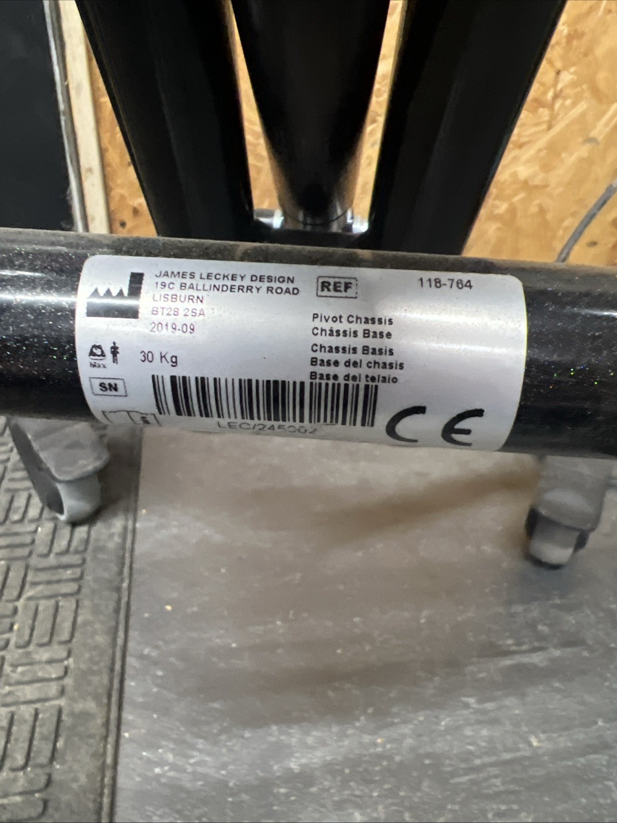 Leckey Squiggles Stander Frame Size 1 Base Chassis